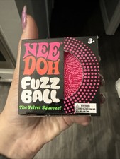AUTHENTIC NeeDoh Fuzz Ball PINK Unopened, New in Box by Schylling Viral