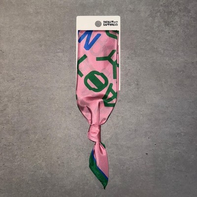 Bad Bunny x Zara LOVE PRINT 100% SILK BANDANA Benito Antonio Collection