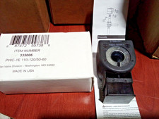 Parker PWC-1E 110-120V Solenoid Valve Coil 335006 21298-001 Made in USA NOS