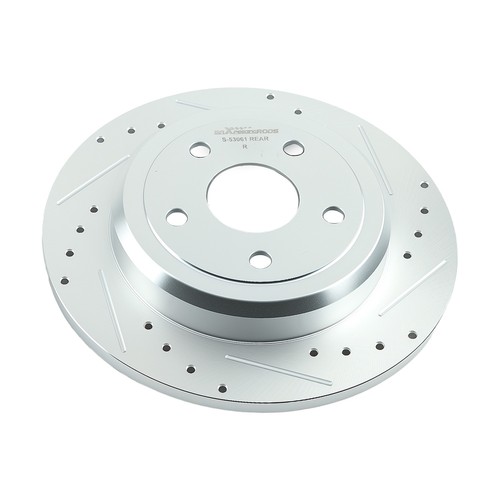 13" Rear Drilled Brake Disc Kit for Jeep Grand Cherokee/Dodge Durango 2011-2020 - Picture 7 of 12