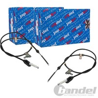 2X Japko Handbremsseil Hinten Beidseitig Passend FüR Toyota Corolla