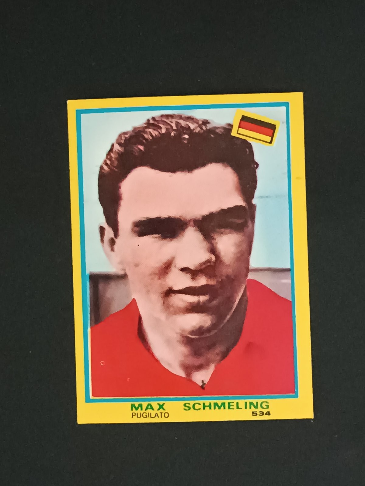 Figurina I Campionissimi Mira 1968 Rec. # 534 Max Schmeling