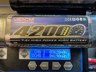 Venom 4200mAh NiMH 7.2V High Power 1546 x1