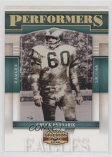 2007 Donruss Gridiron Gear Performers Gold 98/100 Chuck Bednarik #P-10 HOF md3