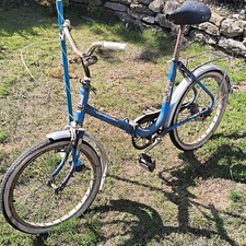 Super de Luxe 20 in Blue Unisex Kids City Bike 1 Speed Rack Mudguards Bell