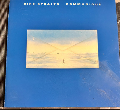 DIRE STRAITS - Communique CD 1979 Vertigo Red Swirl