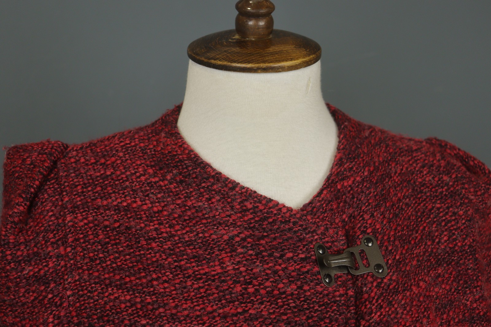 Cop Copine Multicolor Solid Wool Long Sleeve Asym… - image 6