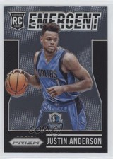 2015-16 Panini Prizm Emergent Justin Anderson #21 02v3