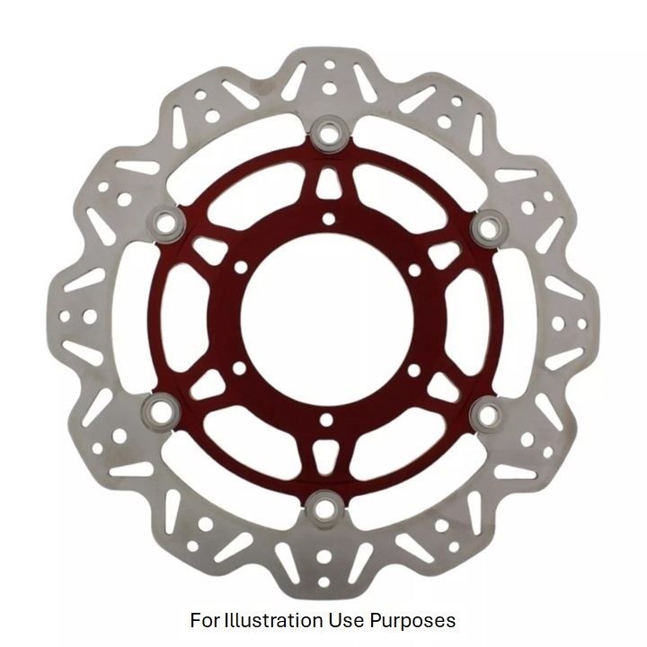 EBC Float Vee Rotor FR Red Hub FLHS for Honda CBR 1000 RR Fireblade 2004 - 2005