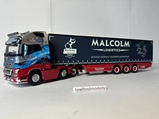 WSI Volvo FH WH Malcolm curtainsider 1.50 scale (used)