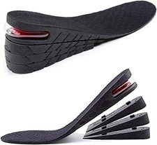 Invisible Height Increasing Insoles - 1.2" to 3.5" Lift with Comfortable Design