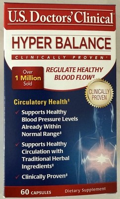 Hyper Balance/U.S. Doctor's Clinical NEW/SEALED