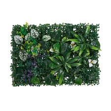 Artificial Plant Flower Living Wall Panels Realistic- Indoor/Outdoor - 40 x 60cm