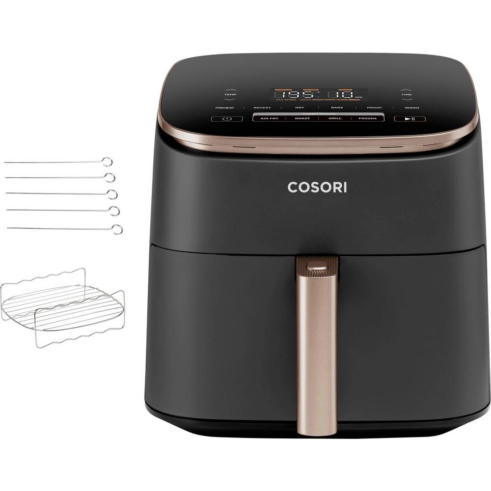 Friteuse Cosori CAF-DC602-KEUR 6 litres noir au design robuste et élégant