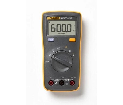 Fluke 106 Handflächengroßes Digitalmultimeter für AC/DC-Strommessung bis 10...