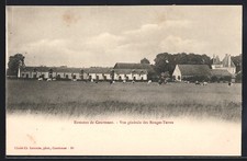 CPA Courtomer, Vue generale des Rouges-Terres