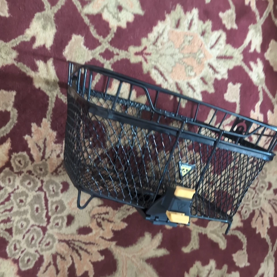 Cesta trasera para bicicleta Topeak con asa 17x13x10 Foto 3 de 4