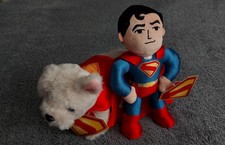 SUPERMAN 2025 Superman and Krypto the Dog Plush set Brand New with tags Cinemark