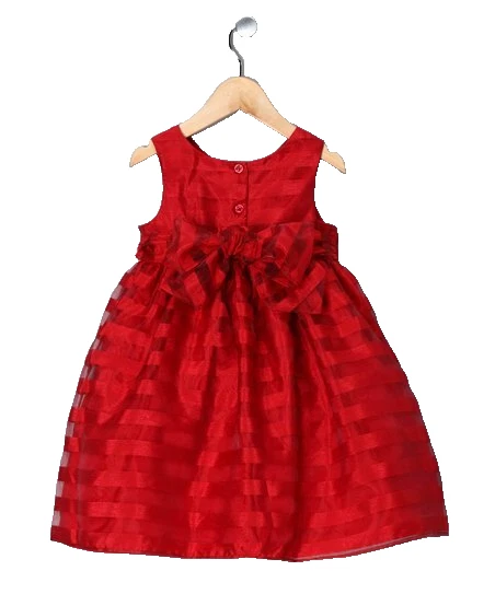 Marmellata 女宝宝圣诞假日连衣裙套装 18 Mo 码红色特殊场合 — 第 2/4 张图片