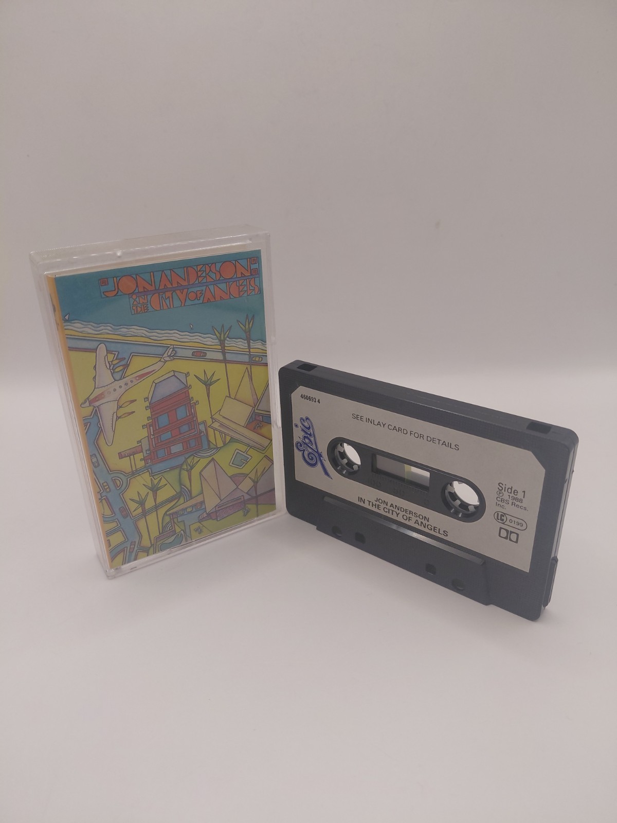 Jon Anderson In The City Of Angels Cassette Tape Album