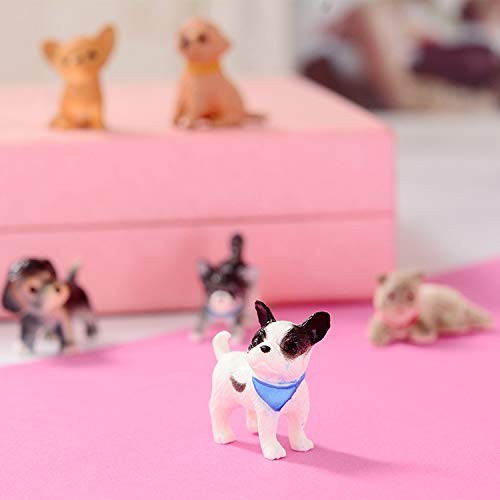 Mini Tier Figur Menschen Haustier Hund Katze Figuren Puppenhaus Rollenspiel Figuren... - Bild 7 von 7