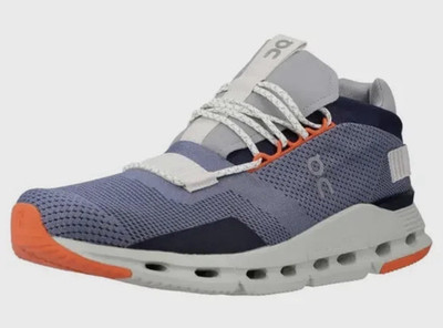 NEW Men's On Running Brand Blue/Orange Metal Mineral Cloud Cloudnova Shoes Sz 11