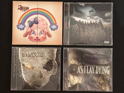Heavy Metal CD Lot (4) Atreyu Enhanced Slipknot As I Lay Dying Killswitch Engage