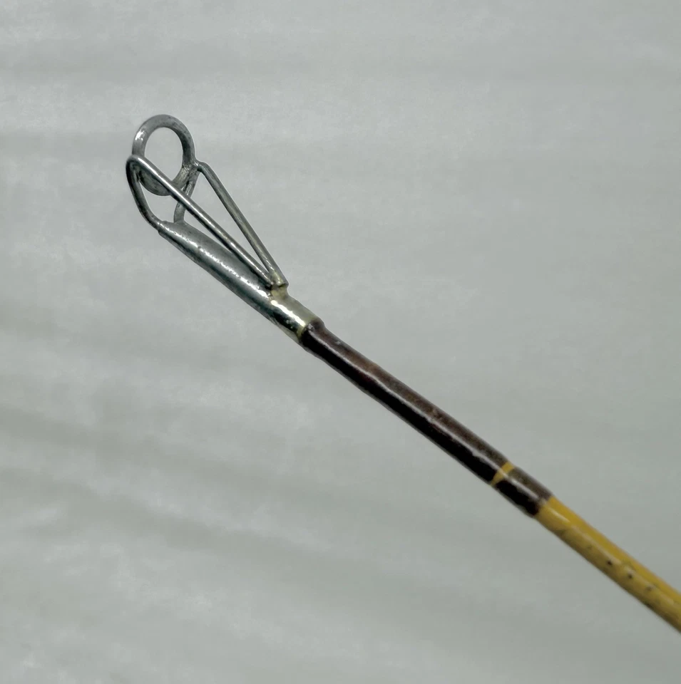 Caña de pescar vintage Daiwa modelo 112 mango de corcho dividido 2 piezas 6' 2" Foto 2 de 4