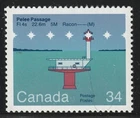 Canada 1985 Pelee Passage Lake Erie Lighthouse 34¢, MNH sc#1064