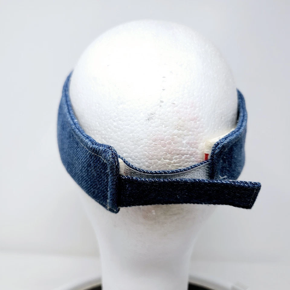 True Religion Denim Lavado a Piedra Visera Ajustable Sombrero Azul Usado Y2K ENVÍO RÁPIDO Foto 4 de 4