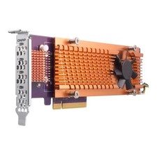 QNAP QM2-4P-384A Quad M.2 PCIe 2280 SSD Expansion Card Sealed