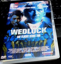 "Wedlock-auf Flucht steht Tod"Rutg.Hauer,Mim.Rogers,spannend.Film-Gefäng.ausbruc