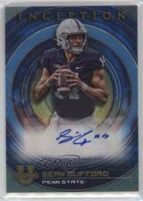 2022-23 Bowman Inception University Blue Foil 46/99 Sean Clifford Auto 11oq