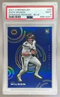 2021 Panini Chronicles Football Blue Zach Wilson #D-2 PSA 8.5