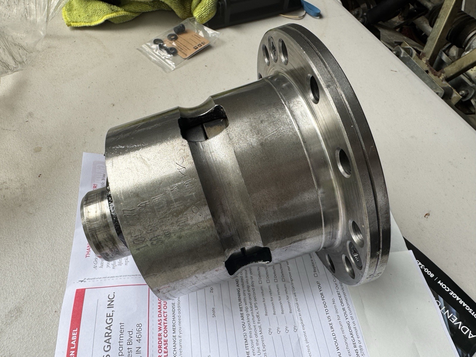 Porsche 911 GT3 2007-2008 Differential