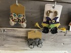 Lot 17 Pairs Jewelry Earrings Colorful Seed Beaded Dangling  Acrylic NWT — photo 3