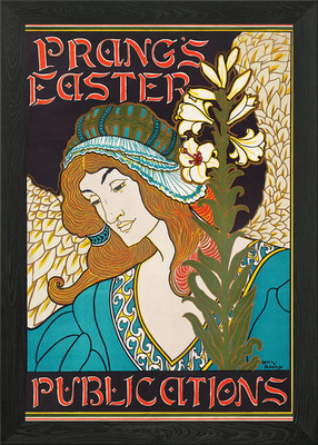 Prangs Ostern Publikation gerahmtes Wandbild Poster Leinwanddruck Bild