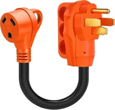 50 Amp Male to 30 Amp Female Dogbone Adapter RV Electrical Converter Cord