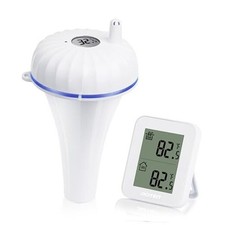 Upgraded Swimming Pool Thermometer,Waterproof Wireless Floating Thermometer
