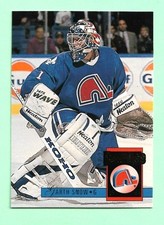 (1) GARTH SNOW 1993-94 DONRUSS # 481 NORDIQUES ROOKIE GOALIE CARD (M9254). rookie card picture