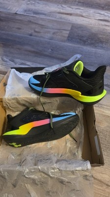 Under Armour GSD Fox 2 Kids 5Y Colorblock Lace-Up Mesh Sneakers 6007007-001