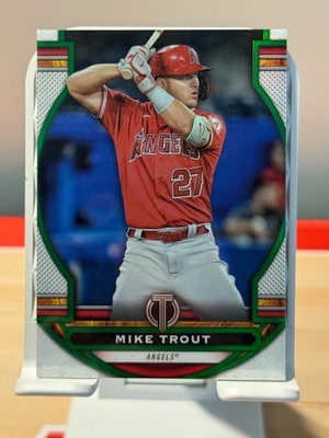 2023 Topps Tribute Mike Trout Green /99