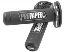 7/8" Motorcross Handle Grips Dirt Bike 22mm 24mm Pro taper, Black Grey