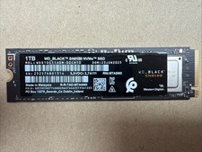 WD BLACK Sn8100 Pcle Gen5 NVMe SSD 1tb M.2 Internal Solid State