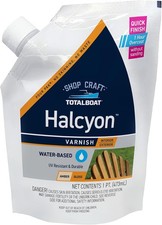 Water-Based Marine Varnish Fast-Drying Polyurethane Wood Finish for Boats Pint