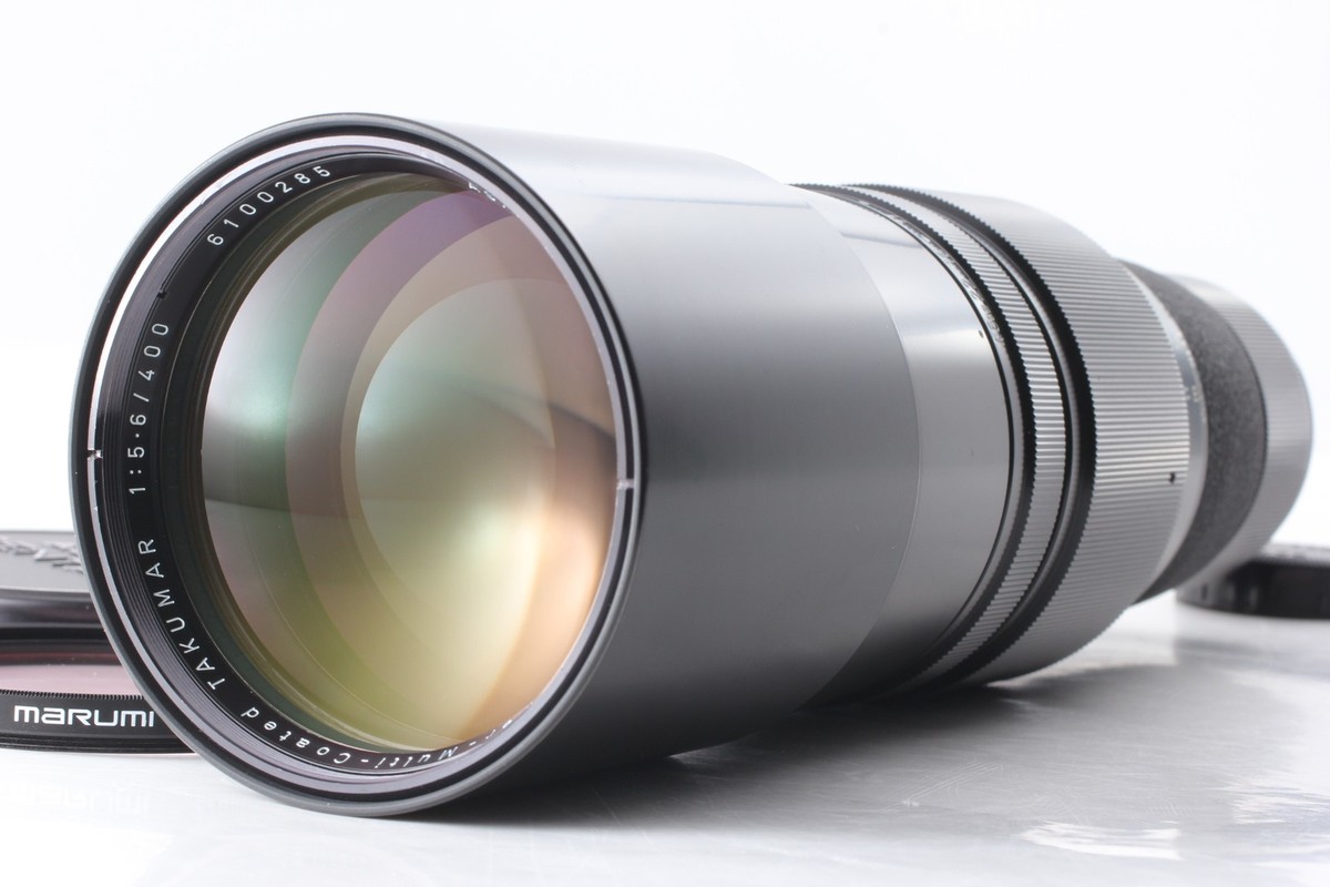 MINT] Pentax SMC Takumar 400mm f5.6 Telephoto MF Lens for
