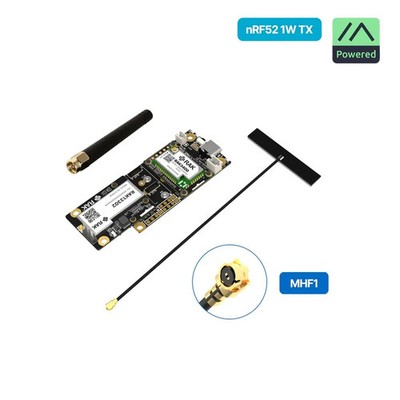 WisMesh 1W Booster Starter Kit High-power Meshtastic solution with nRF52840, SX1