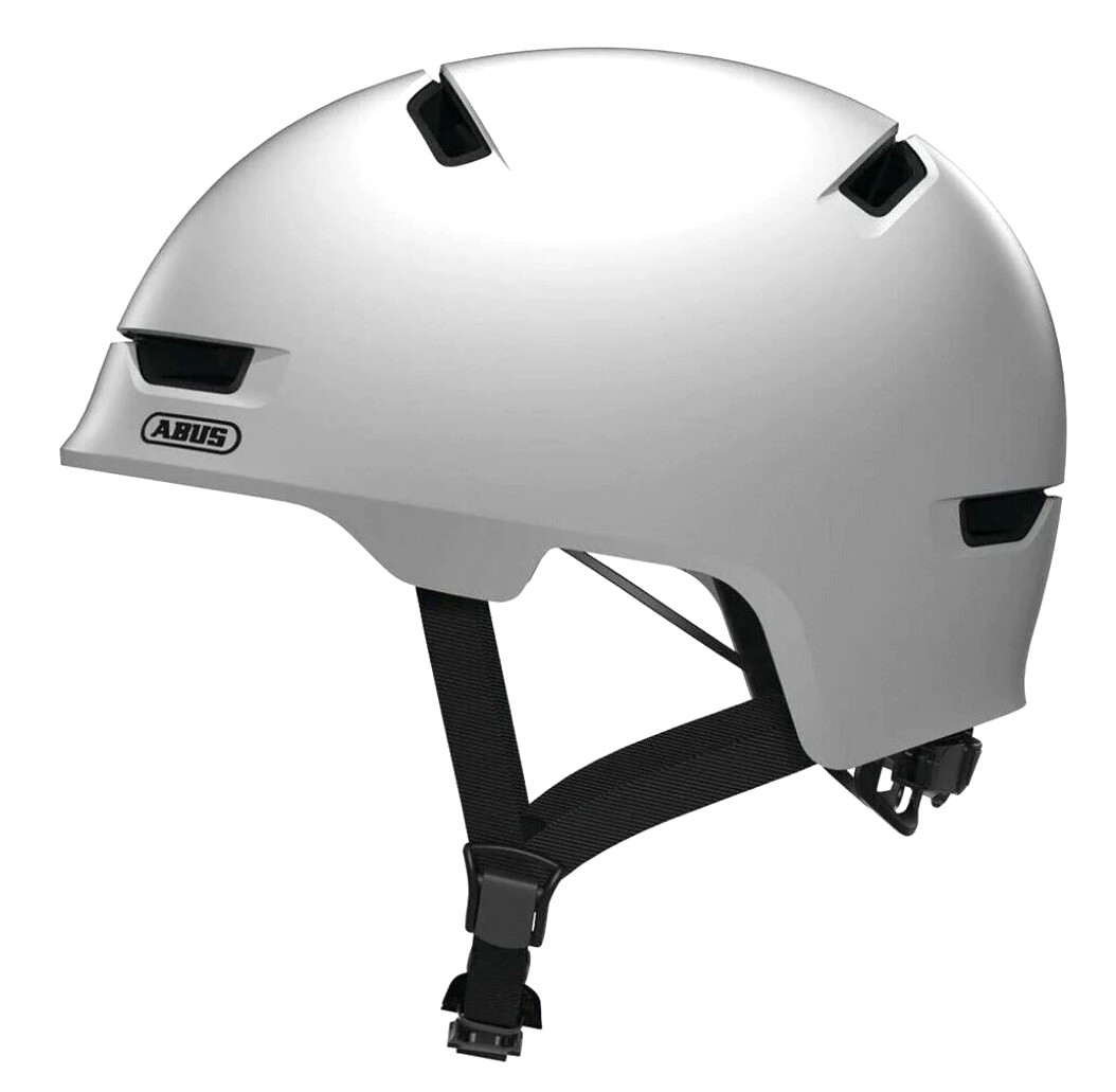 ABUS Urban Helmet Scraper Kids 3.0 Shiny White medium M (54-