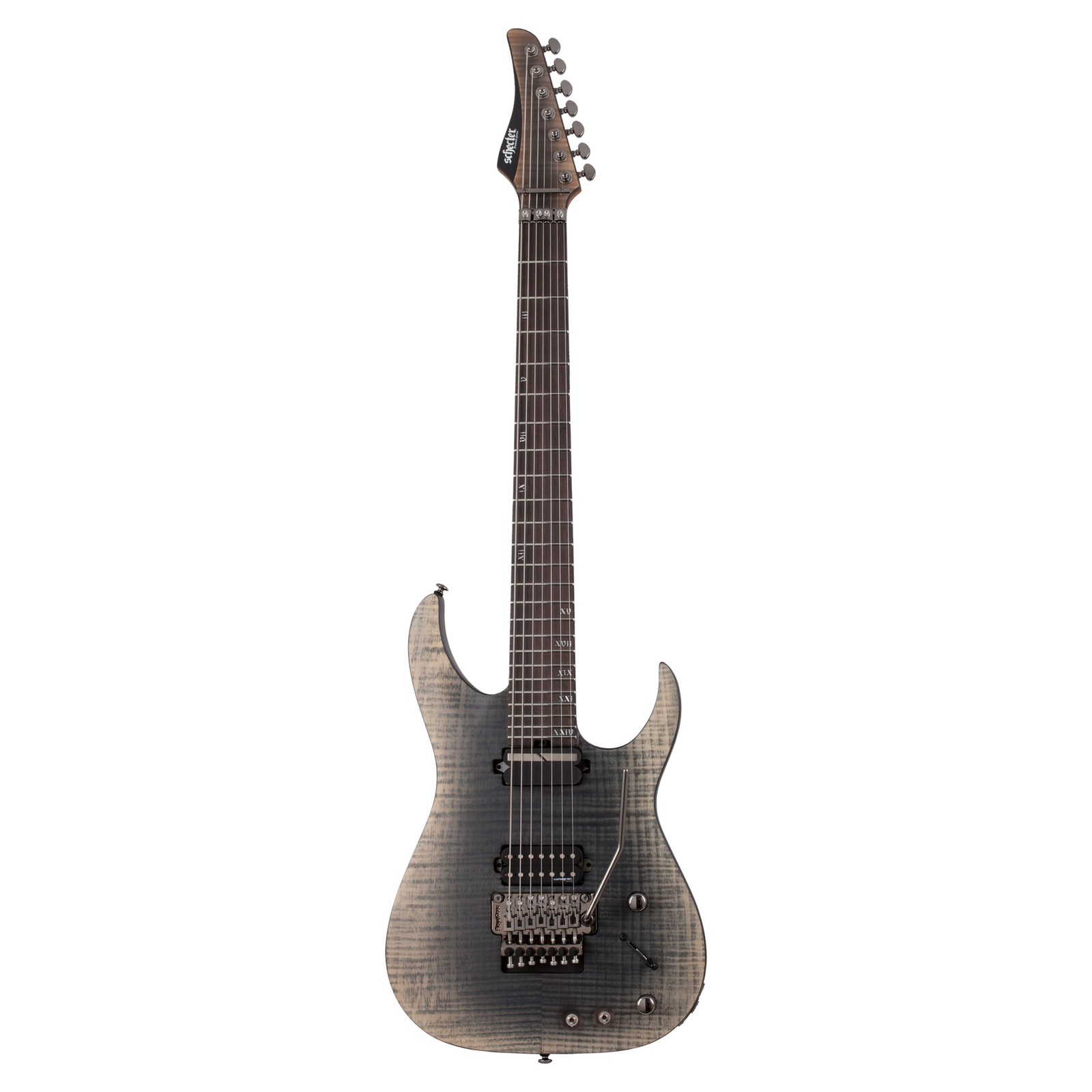 Schecter Banshee Mach-7 FR S Fallout Burst - E-Gitarre 395690₽