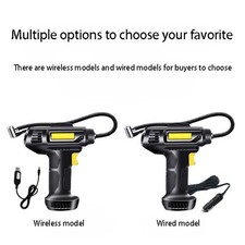 Car Tire Inflator Wireless Intelligent Digital Display Portable Handheld Car In